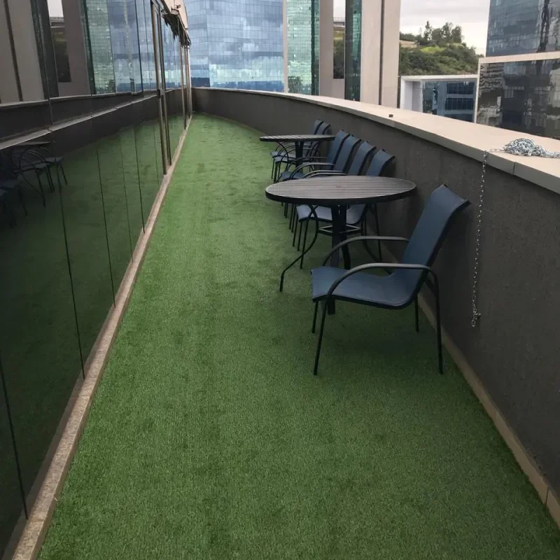 Grama Sintética Decorativa para apartamento